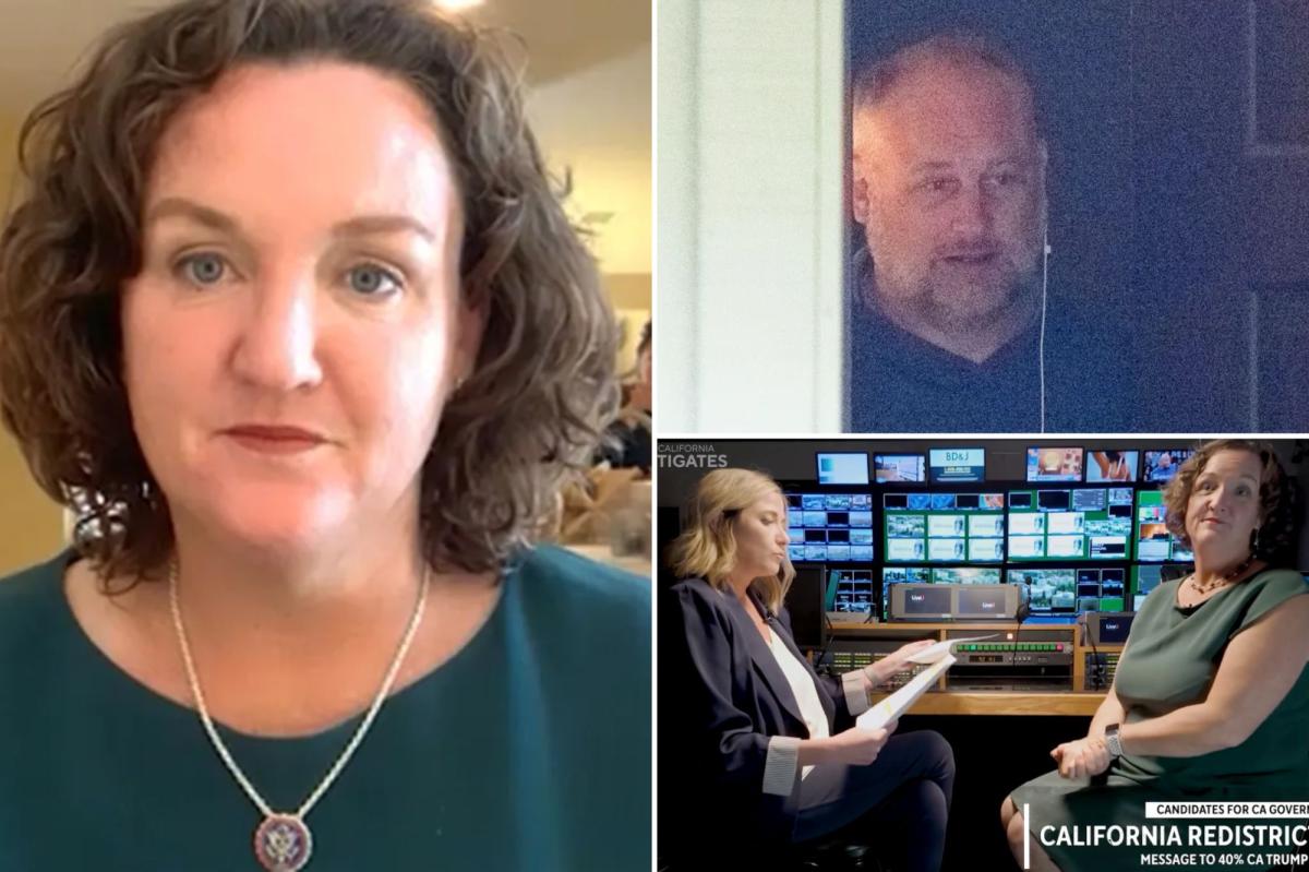 加州州长候选人凯蒂·波特被前夫指控为“操纵大师”质疑其领导能力 - 1