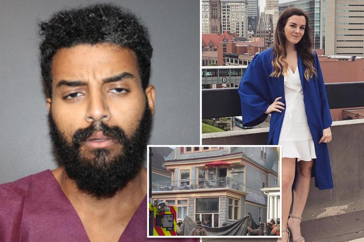 纽约男子涉嫌勒杀女友纵火焚屋致母子身亡被控二级谋杀 - 1