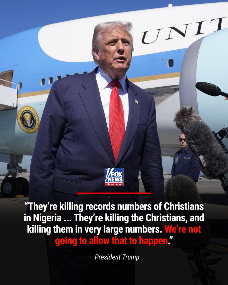 特朗普总统誓言制止尼日利亚对基督徒的大规模屠杀 - 1