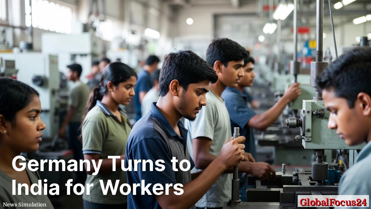 德国招募印度青年技工缓解劳动力短缺危机 - 1