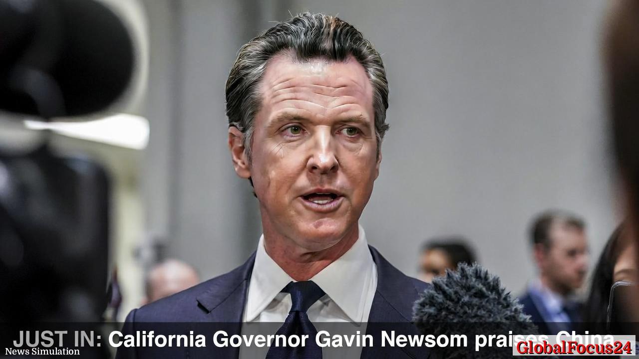 Newsom Hails Chinaâs Economic Growth as Model of Global Momentum - 1