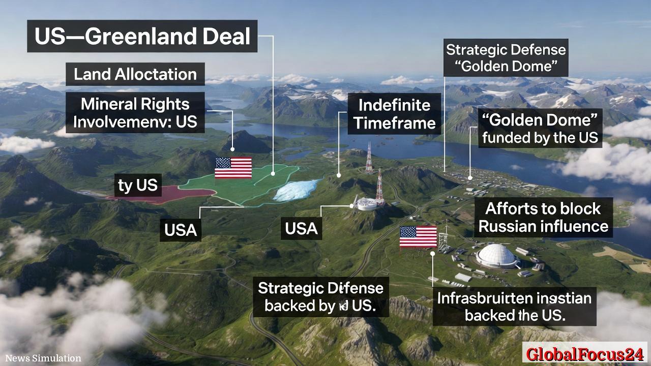 美方与格陵兰达成多方策略协议:划拨土地、掌控矿权、部署金色穹顶防务并推动基础设施投资以对抗俄方影响 - 1