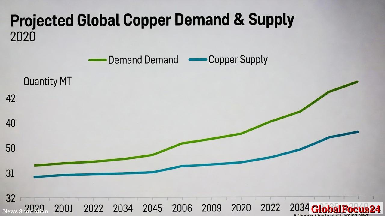 铜霸屏:2040年前全球供需失衡将扩大,需求将增至4,200万吨以上 - 1