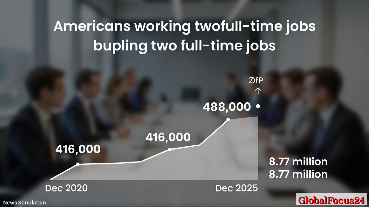 Record Number of Americans Working Two Full-Time Jobs Nears Historic Peak - 1