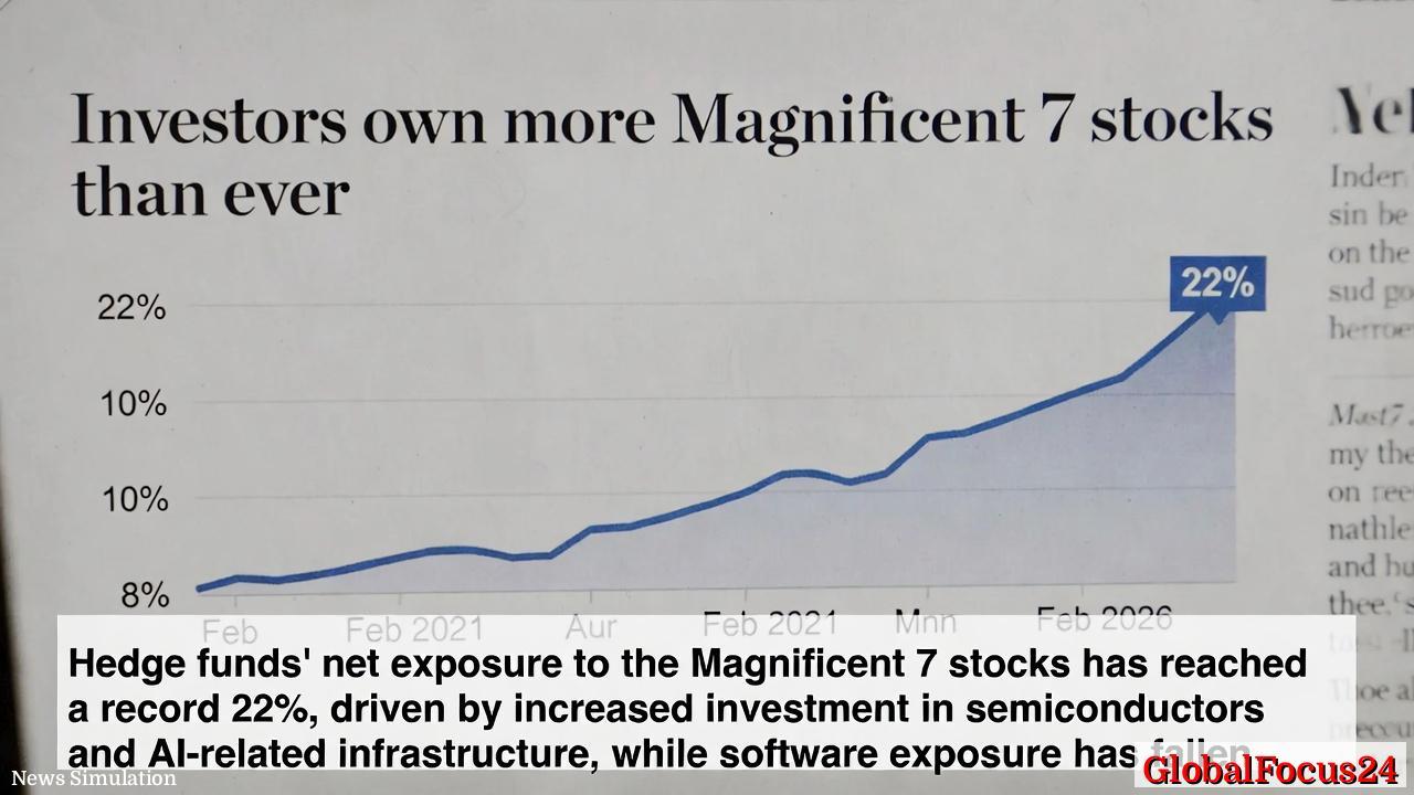 Hedge Funds Push Magnificent 7 to Record 22% of US Net Exposure as AI Infrastructure Bets Surge - 1