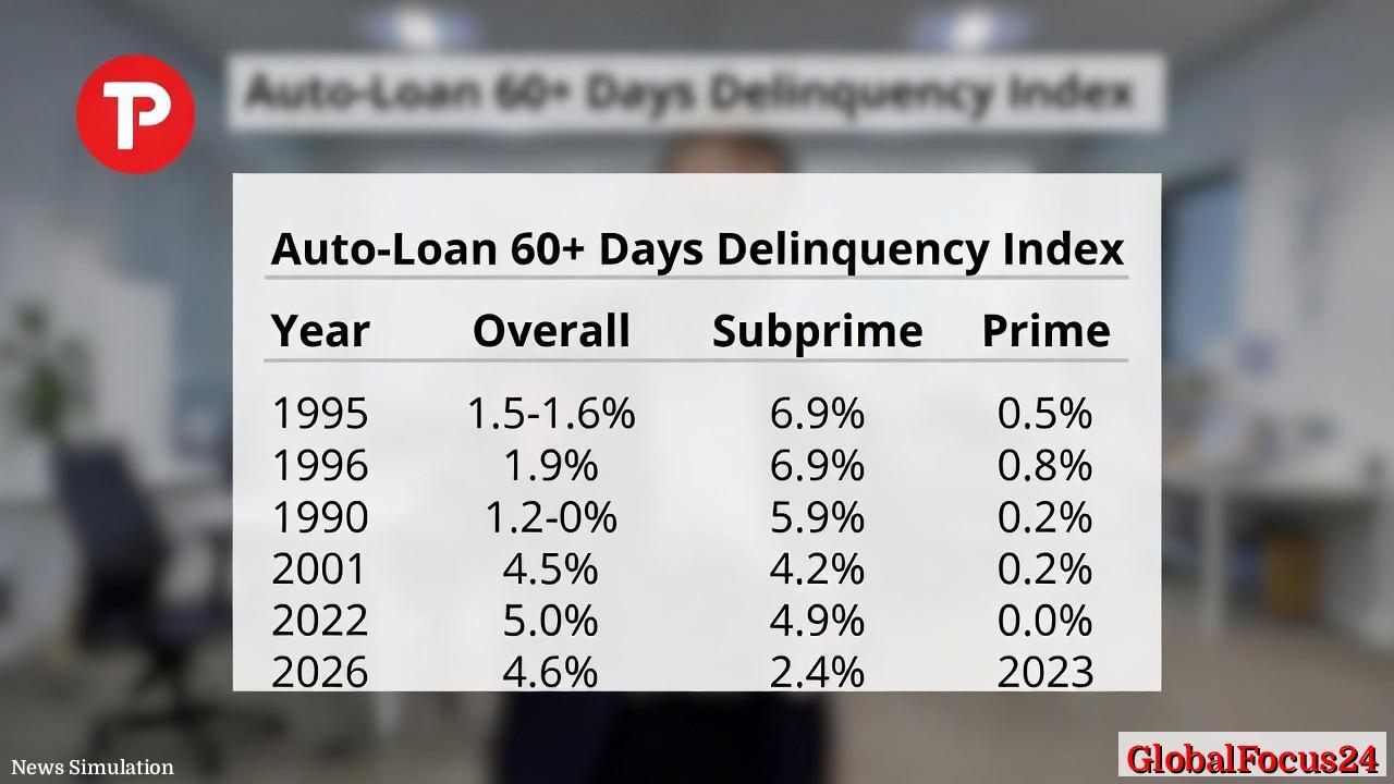 Subprime Auto Delinquency Surges to Record High as Overall Auto Debt Reaches $1.67 Trillion - 1