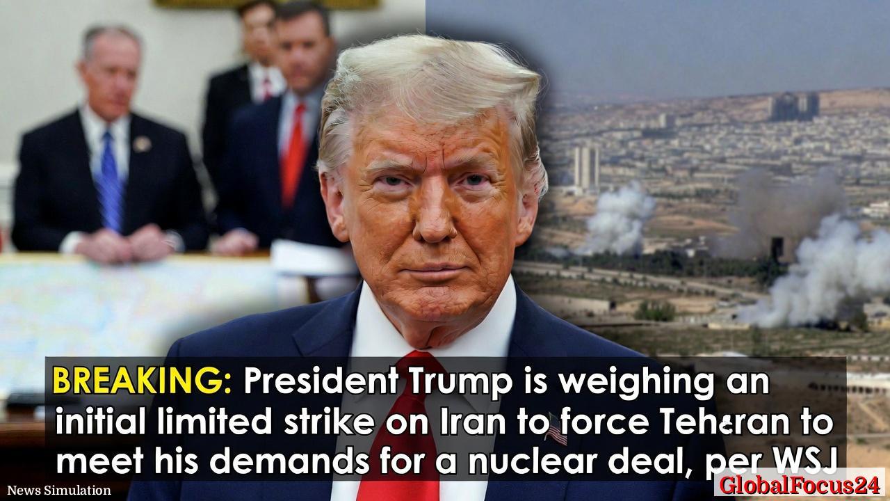 特朗普考虑对伊朗实施有限军事打击以推动新核协议 - 1