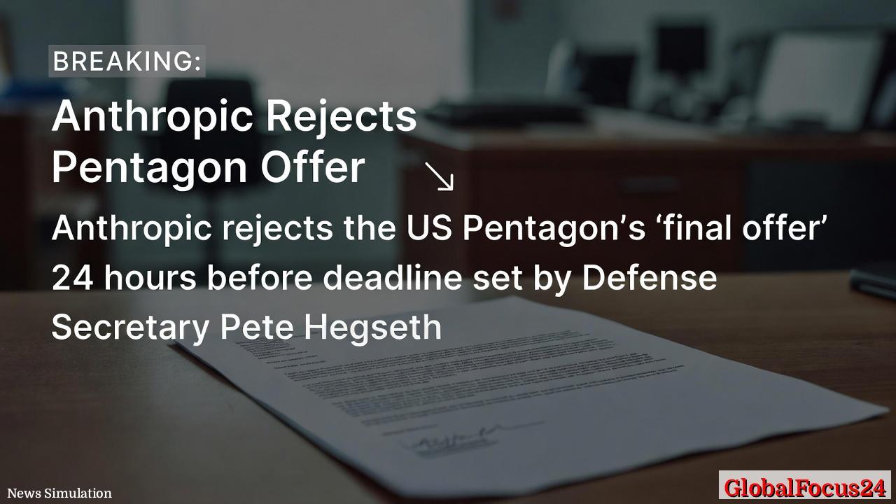 Anthropic Rejects Pentagon Offer, Defends AI as Non-Surveillance and Non-Lethal Military Use - 1