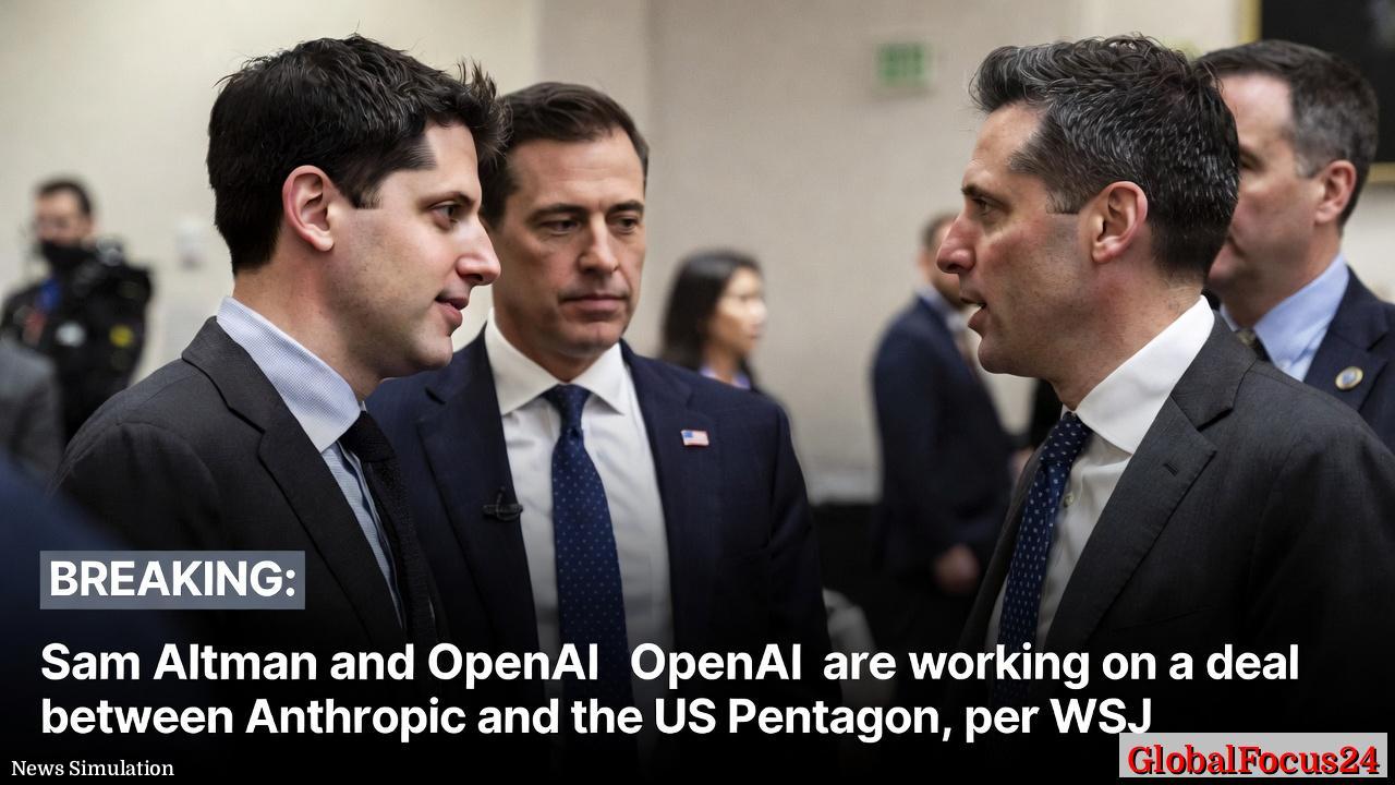Sam Altman Brokers Talks Between Anthropic and Pentagon Amid Ethics Clash Over AI Use - 1