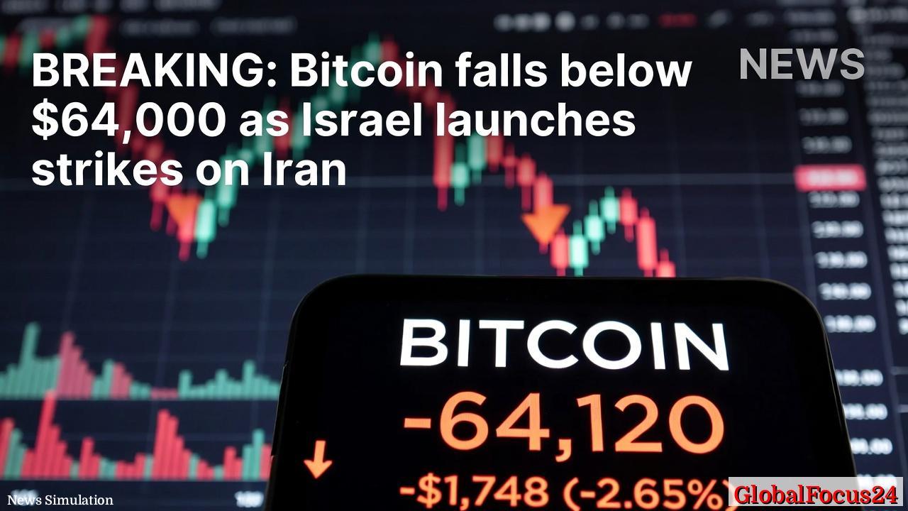 Bitcoin Slides Below $64,000 as Israel Strikes Iran, Triggering $100M in Liquidations - 1