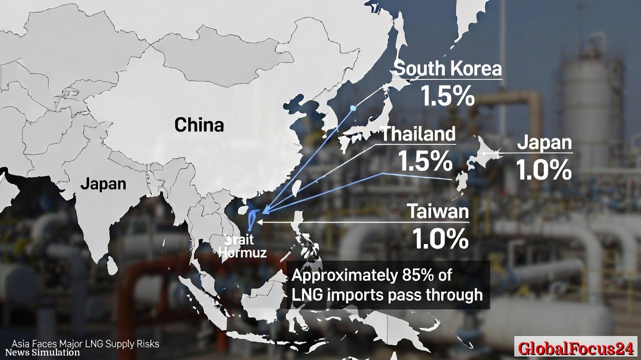 Asia Faces LNG Shortage Risk as Strait of Hormuz Disruptions Hit Trade, with Major Deficits for Korea, Taiwan, Japan and Thailand - 1