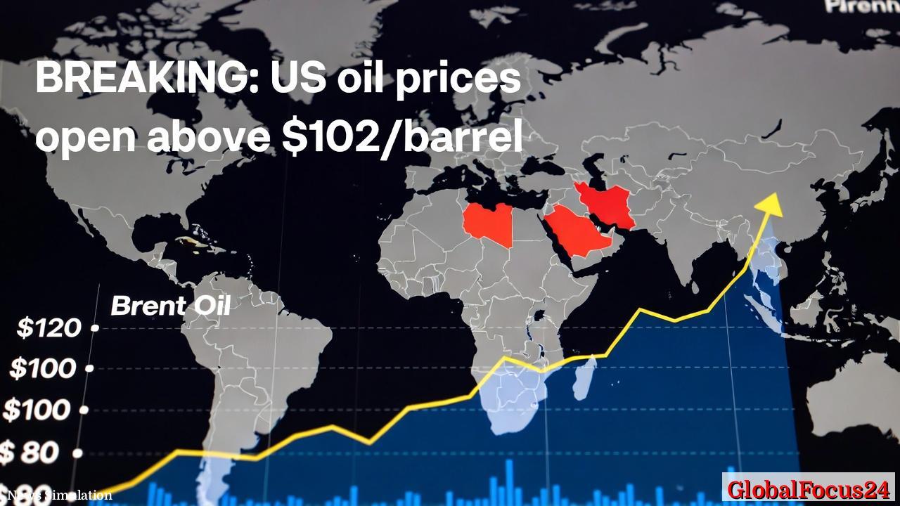Oil Prices Surge Above $102 as Middle East Tensions Disrupt Global Supply - 1