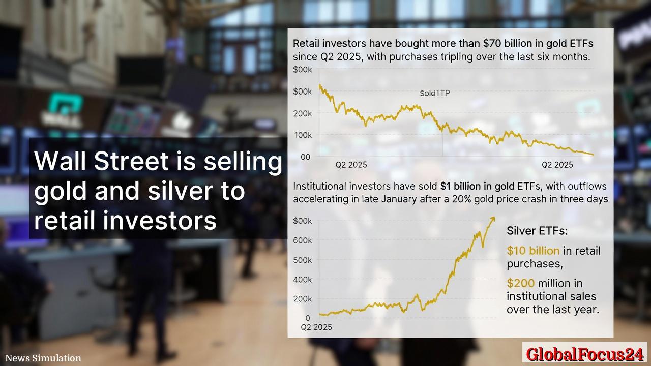 Retail Investors Flood into Gold and Silver as Institutions Exit, Gold ETFs Surpass $70B Boost While Silver ETFs Tap $10B - 1