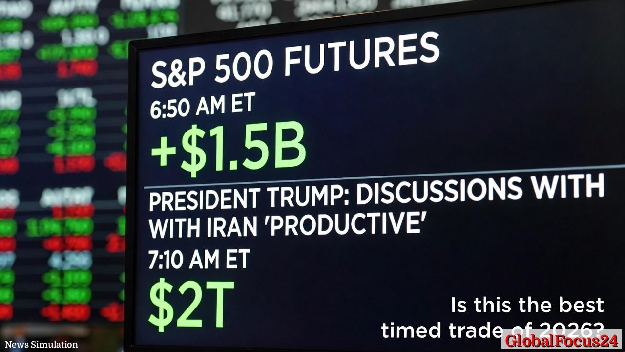 巨额标普500期货交易先于特朗普伊朗声明爆发 市值数分钟飙增2万亿美元 - 1