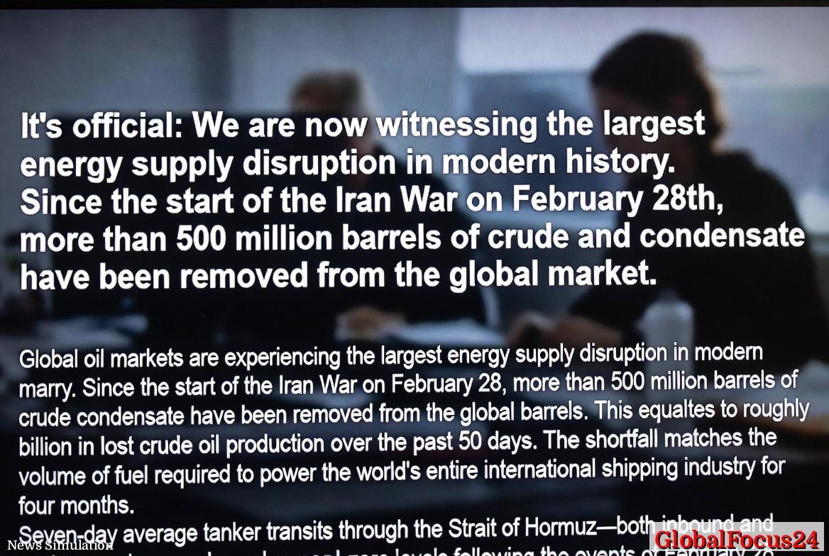 Global Oil Supply Shocks as Iran War Cuts 500 Million Barrels and Halts Strait of Hormuz Traffic - 1