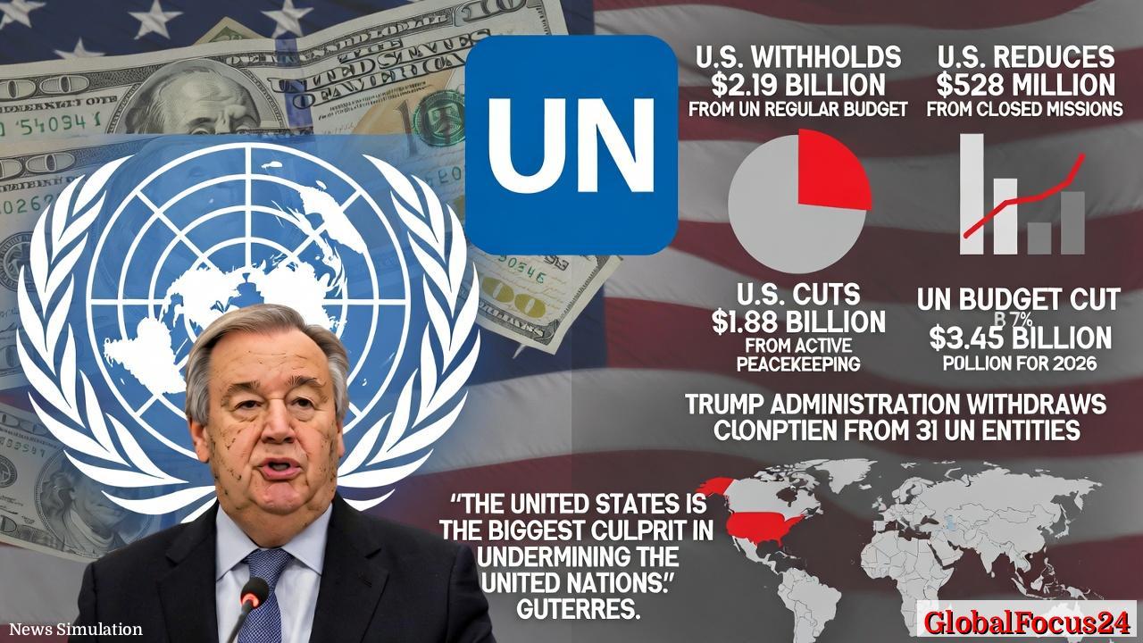 联合国面临资金崩溃危机:美国拖欠致救助与维和行动可能暂停 - 1