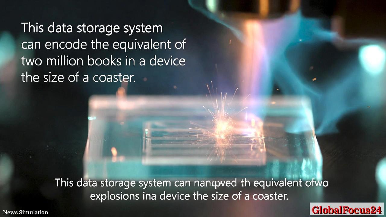 Microsoft Engineers Store Two Million Books in Durable Glass Data Chip - 1