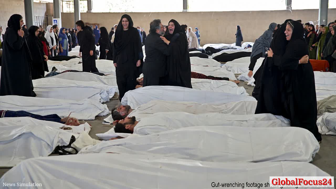 Grieving Families Search in Iran for Missing as Harrowing Footage Captures Devastation of Mass Tragedy - 1