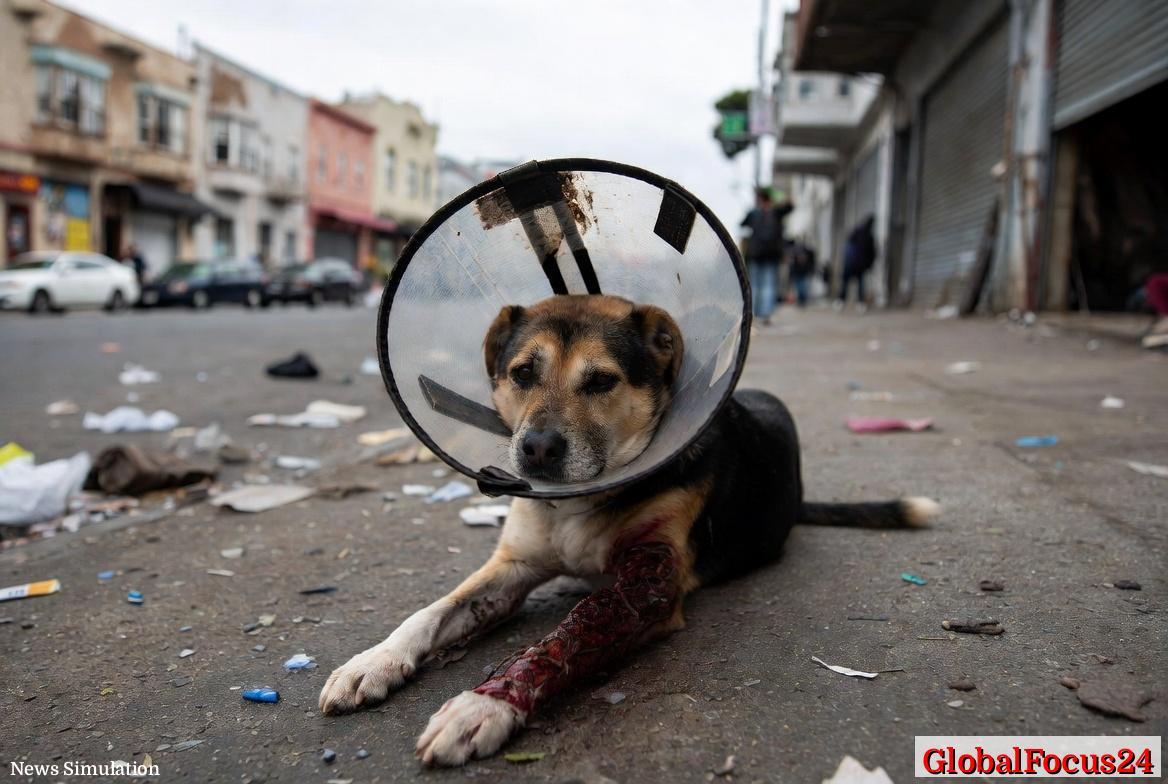Skid Row Horror: Dogs Allegedly Abused and Used to Test Fentanyl as Rescuers Sound Alarm - 1