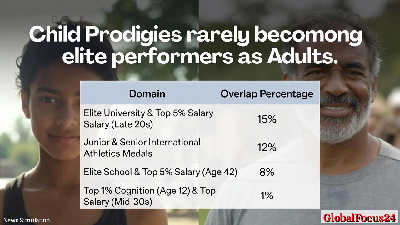 天赋早现未必成就巅峰:成人顶尖表现多由渐进与多样路径打造 - 1