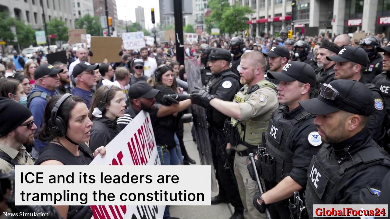 ICE行动引发“暴力升级”担忧:对宪法权利的质疑与联邦权力扩张的警钟 - 1