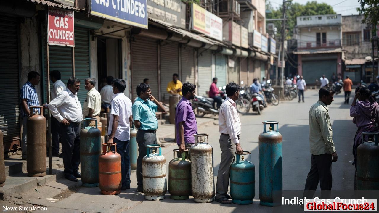 印度全国餐厅因严重燃气短缺集体停业 - 1