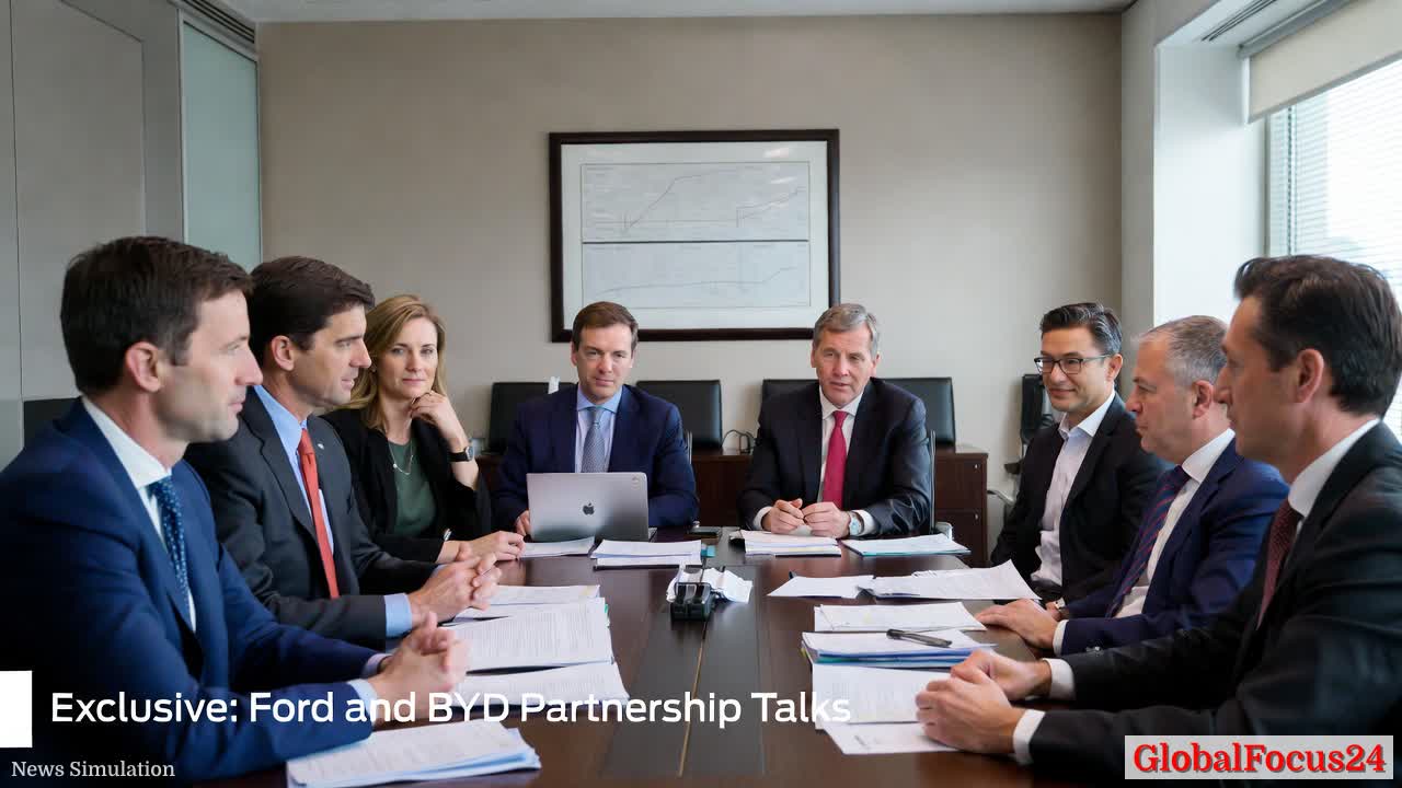 Ford in Talks with BYD to Supply Batteries for Hybrid Models Amid EV Market Slowdown - 1