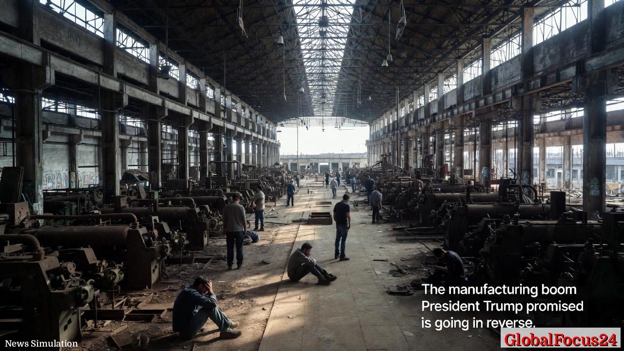 Tariffs Fail to Revive U.S. Manufacturing as Jobs Plunge and Slump Deepens Across Regions - 1