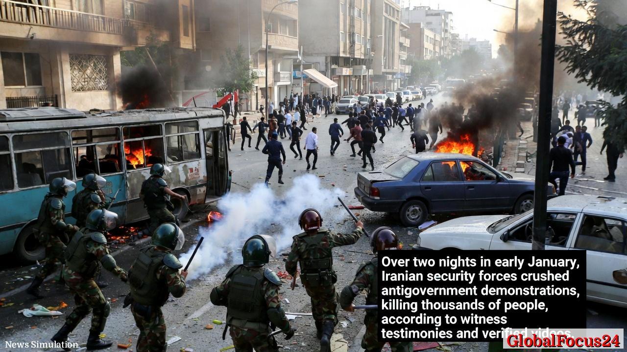 伊朗抗议镇压演变屠杀 数千示威者两日内被射杀 - 1