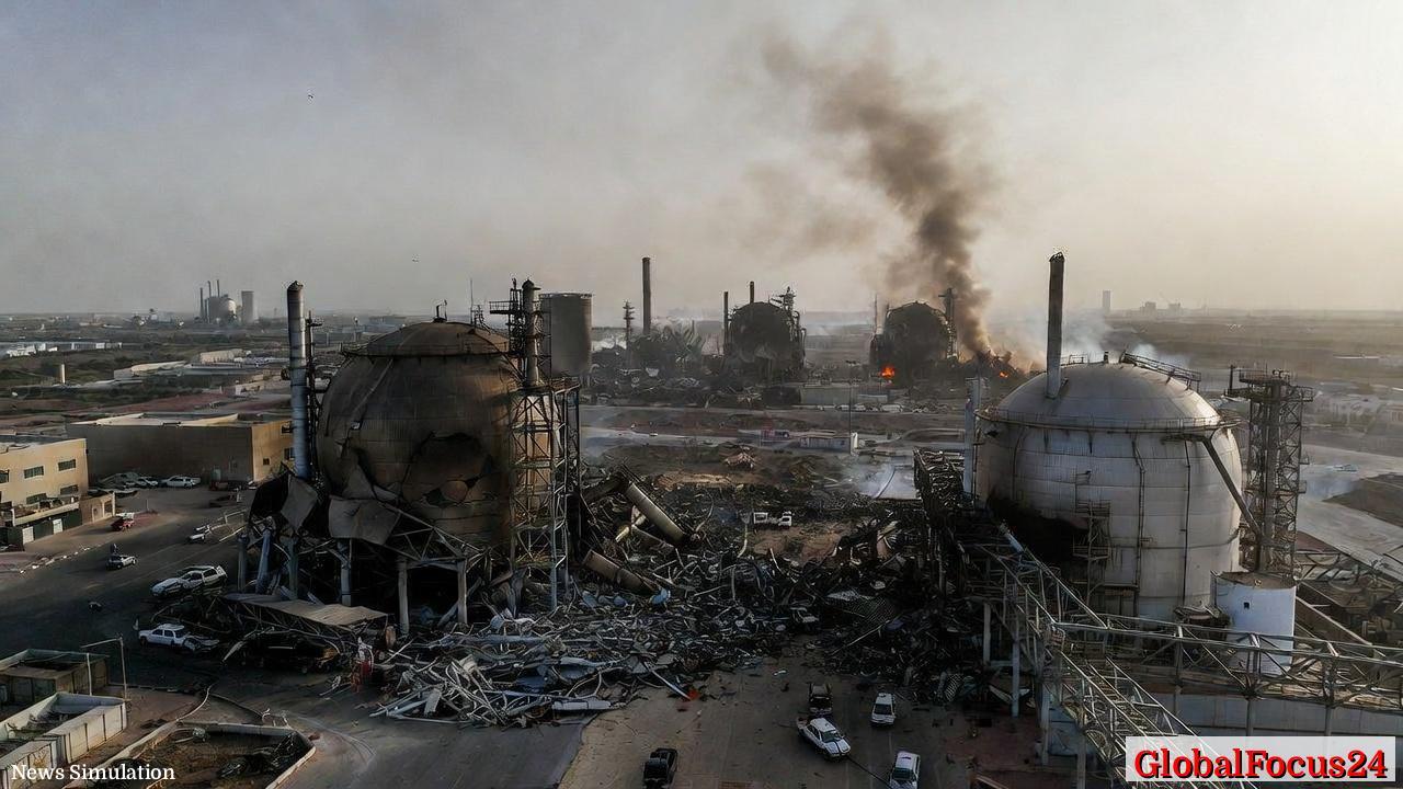 伊朗导弹重创海湾能源设施 卡塔尔液化天然气出口受阻全球油价飙升 - 1